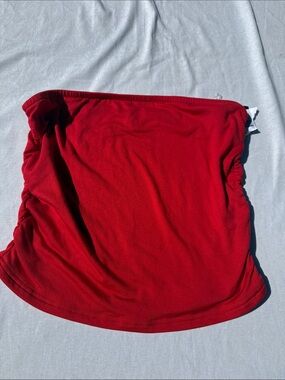 Harper & Ivy Red Crop Top